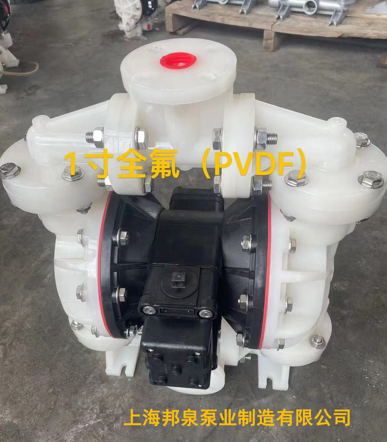 PVDF pneumatic diaphragm pump 1寸全氟PVDF氣動隔膜泵